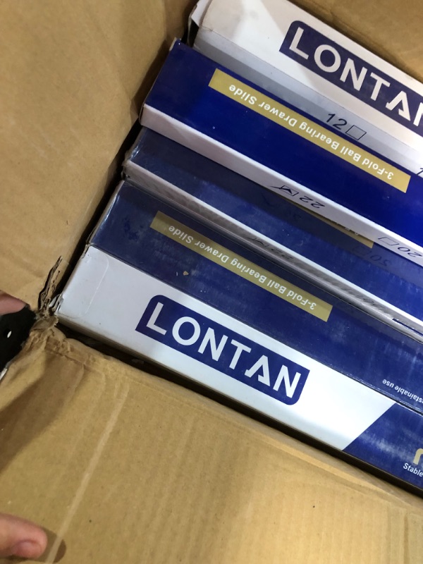 Photo 5 of 10 Pairs Soft Close Drawer Slides 20in - LONTAN