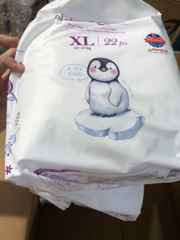 Photo 1 of Natural Blossom Easy Pull-up Diaper Pants | Size (5) 3T-4T (26-37 lbs) |(22ea*4packs) | (88 Count)