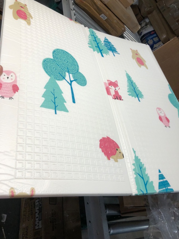 Photo 1 of JumpOff Jo - Large Waterproof Foam Padded Play Mat for Infants 70 in. x 59 in. 