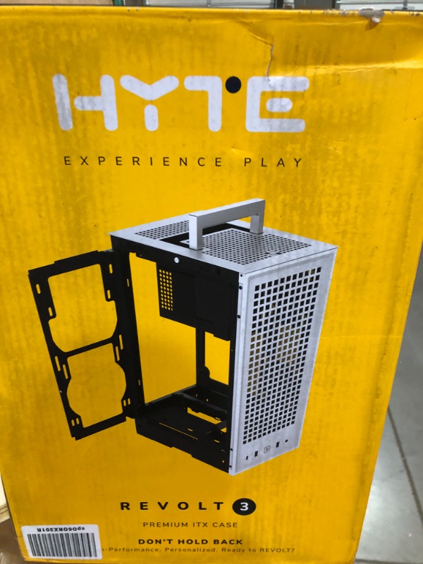 Photo 8 of **FOR PARTS ONLY**  HYTE REVOLT 3 Small Form Factor Premium ITX Computer Case