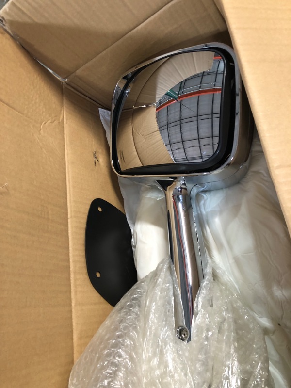 Photo 3 of High Soar Chrome Hood Mirror for Freightliner Cascadia 2008-2017