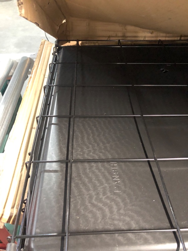 Photo 1 of * USED * MidWest Homes For Pets Double Door iCrate Metal Dog Crate, 42"