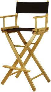 Photo 1 of * MISSING CANVAS * Casual Home Director's Chair ,Natural Frame Canvas,30"