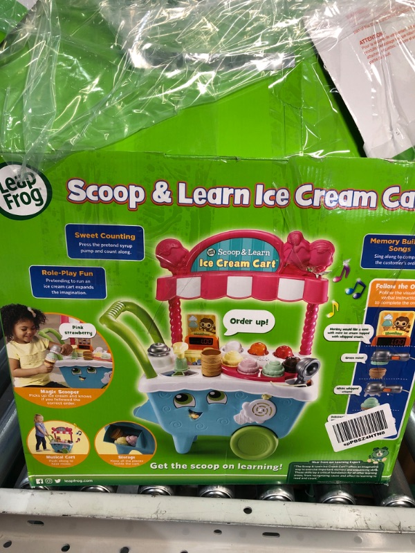 Photo 2 of * USED * LeapFrog Scoop and Learn Ice Cream Cart