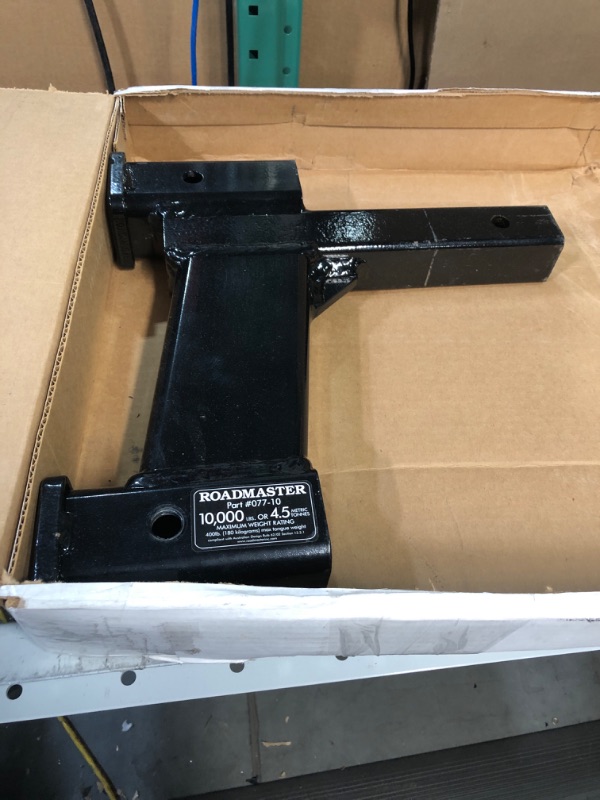 Photo 2 of * USED * Roadmaster 077-10 Dual Hitch Receiver with 2 Inch and 10 Inch Offsets