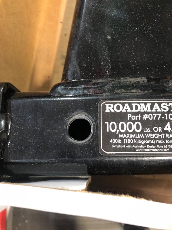 Photo 3 of * USED * Roadmaster 077-10 Dual Hitch Receiver with 2 Inch and 10 Inch Offsets