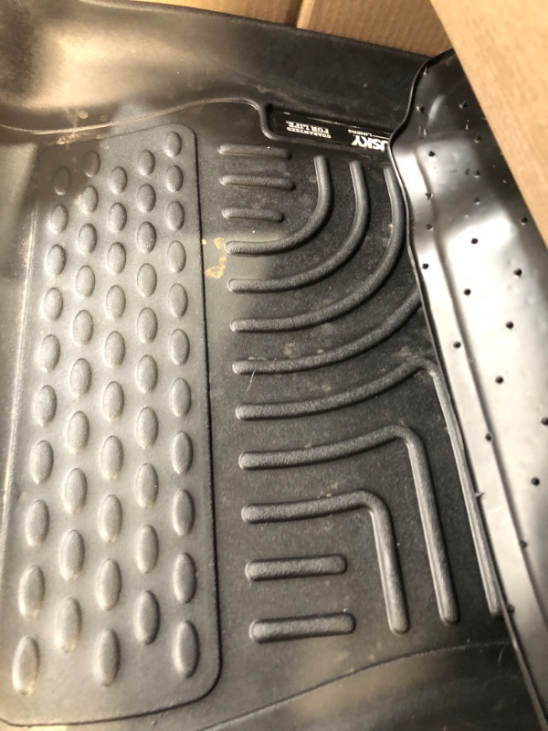 Photo 2 of * USED * Husky Liners Weatherbeater Series | Front & 2nd Seat Floor Liners - Black | 99741 | Fits 2013-2018 Ford C-Max, 2013-2019 Ford Escape 3 Pcs