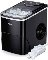 Photo 2 of **SEE NOTES**
 Silonn Ice Makers Countertop 9 Bullet Ice Cubes 