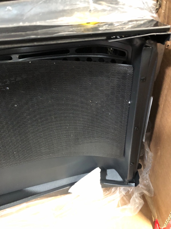 Photo 4 of * DAMAGED * PARTS ONLY * Antec Dark League DF800 Flux, Flux Platform, 5 x 120 mm Fans Included, ARGB & PWM Fan Controller, Tempered Glass Side Panel, Geometrical Mesh Front, Mid-Tower ATX Gaming Case, Black