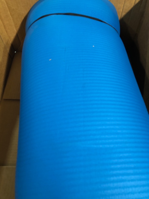 Photo 2 of * USED * Prosourcefit Extra Thick Yoga and Pilates Mat 1/2-in, Aqua