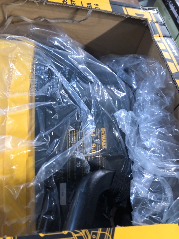 Photo 4 of DEWALT 9 Gallon Wet/Dry VAC, Heavy-Duty Shop Vacuum with Attachments, 5 Peak HP, with Blower Function, DXV09PA, Yellow