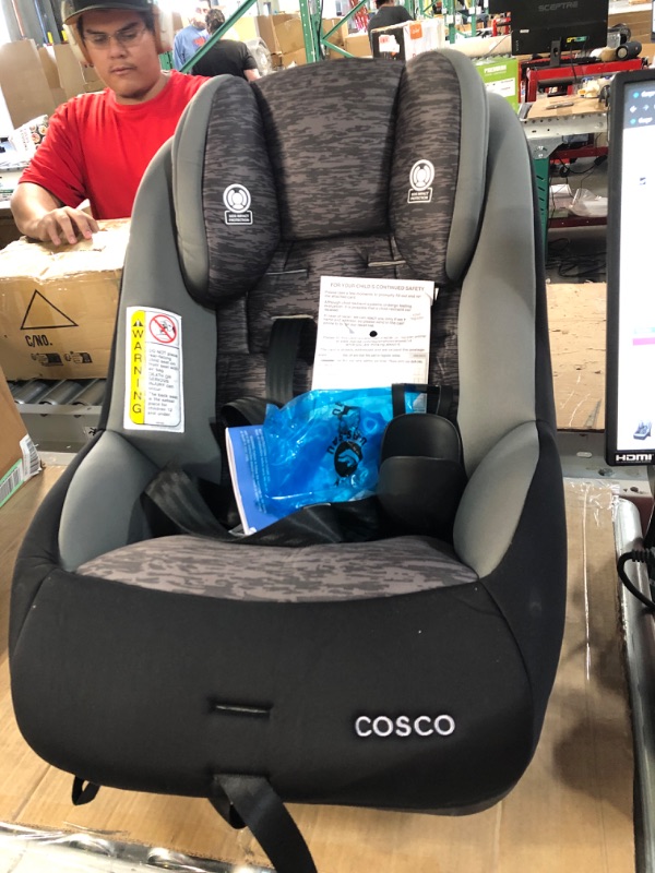 Photo 2 of -USED- Cosco Mighty Fit 65 DX Convertible Car Seat (Heather Onyx Gray)