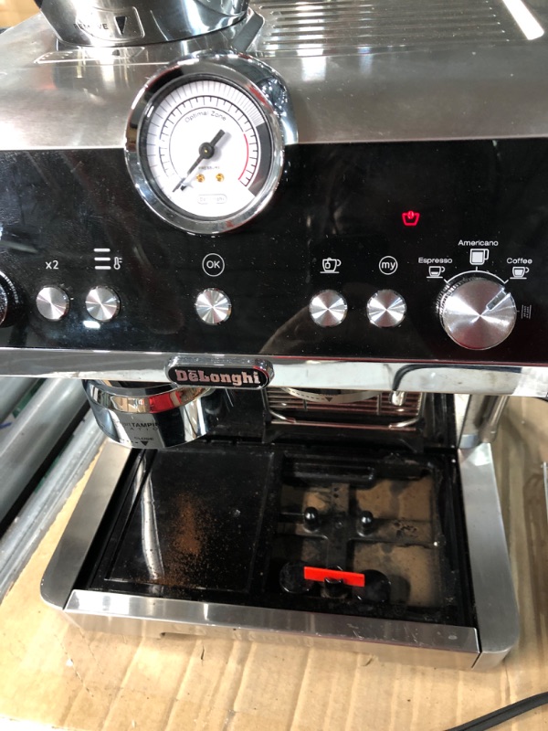 Photo 3 of -USED- De'Longhi EC9355M La Specialista Prestigio Espresso Machine , Stainless Steel 