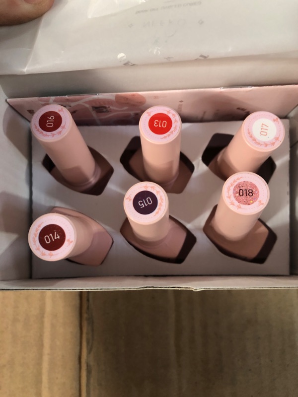 Photo 2 of -USED- NEEKO Gel Nail Polish Set, 6 PCS 