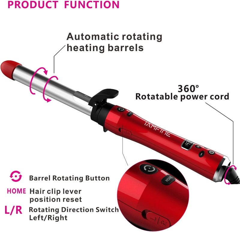 Photo 1 of -USED- Bed Head Clamp-Free Curling Wand Iron