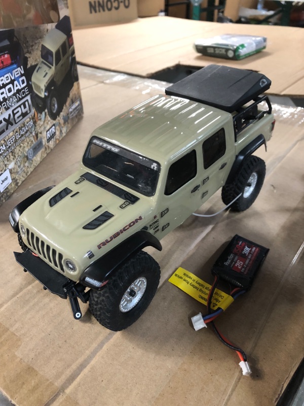 Photo 1 of -DOES NOT FUNCTION- Axial RC Truck 1/6 SCX6 Jeep JLU Wrangler 4WD Rock Crawler RTR (Batteries and Charger Not Included): Silver, AXI05000T2