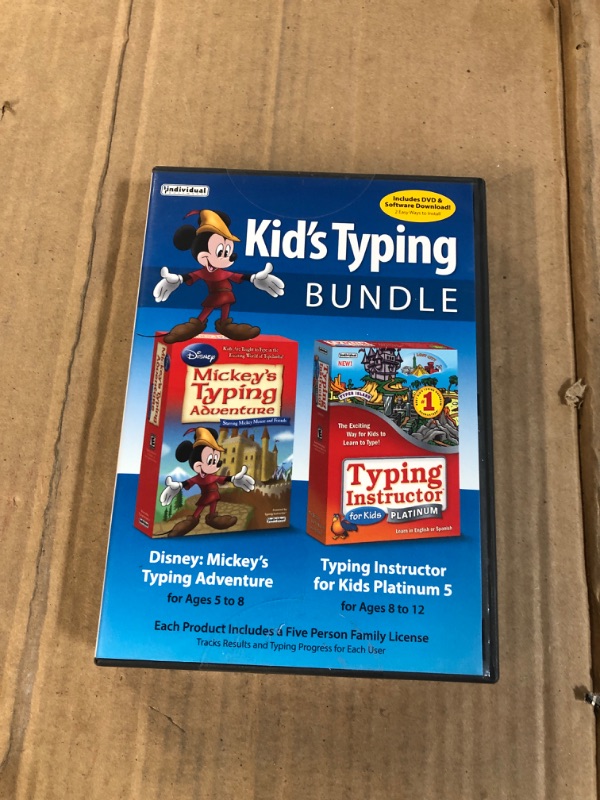 Photo 2 of Individual Software Kid's Typing Bundle - PC