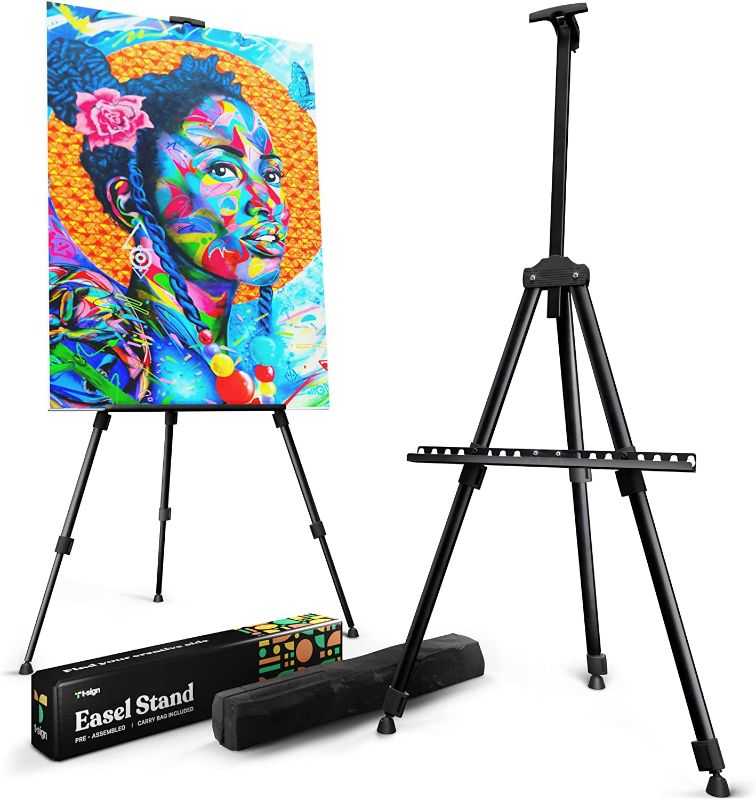 Photo 1 of 66" Easel Black 21x66 inches