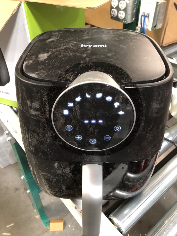 Photo 2 of JOYAMI 6 Quart Air Fryer with See-Through Window 700W, Black