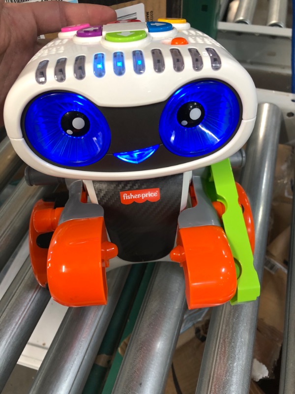 Photo 1 of Fisher-Price Preschool Stem Learning Toy Code ‘N Learn Kinderbot Electronic Robot