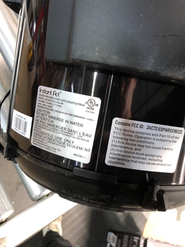Photo 4 of (READ NOTES) Instant Pot Pro Plus Wi-Fi Smart 10-in-1, Pressure Cooker - 6QT Pro Plus