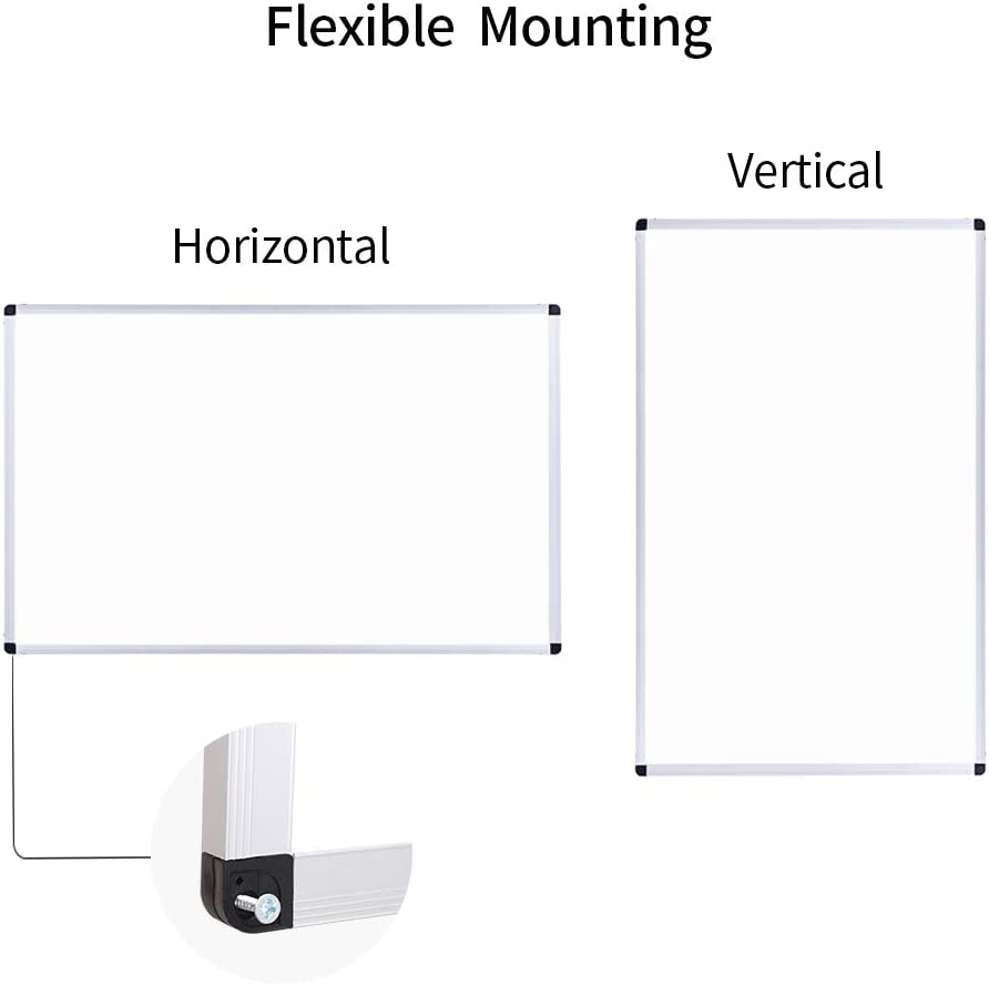 Photo 1 of VIZ-PRO Magnetic Dry Erase Board, 36 X 24 Inches, Pack of 1