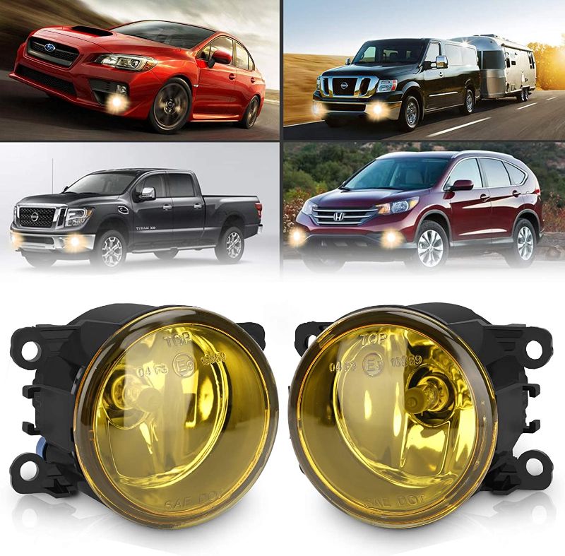 Photo 1 of TangMiGe Fog Lights Lamps Assembly Yellow Lens