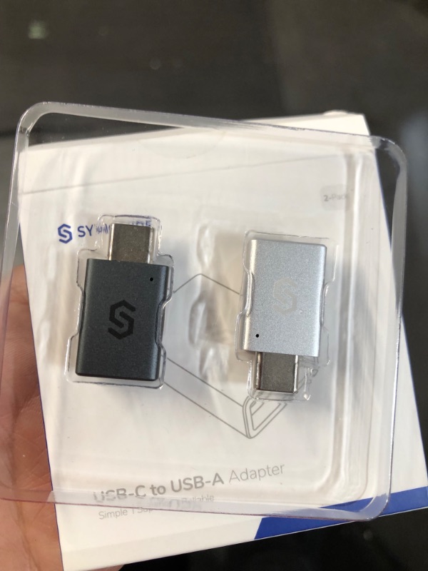 Photo 2 of Syncwire USB C to USB Adapter (2 Pack) USB Type-C to USB 3.0 (Female) Adapter Thunderbolt 3 to USB Adapter Compatible with MacBook Air 2020/MacBook