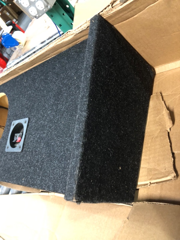 Photo 7 of **USED/DAMAGED/SEE NOTES** Bbox A362-10CP Dual 10" Sealed Carpeted Subwoofer Enclosure - Fits 2009 - up Ford F150 Super Crew