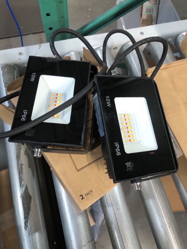 Photo 1 of **USED/SEE NOTES** iMaihom 2 Pack Bluetooth RGBW LED Flood Light