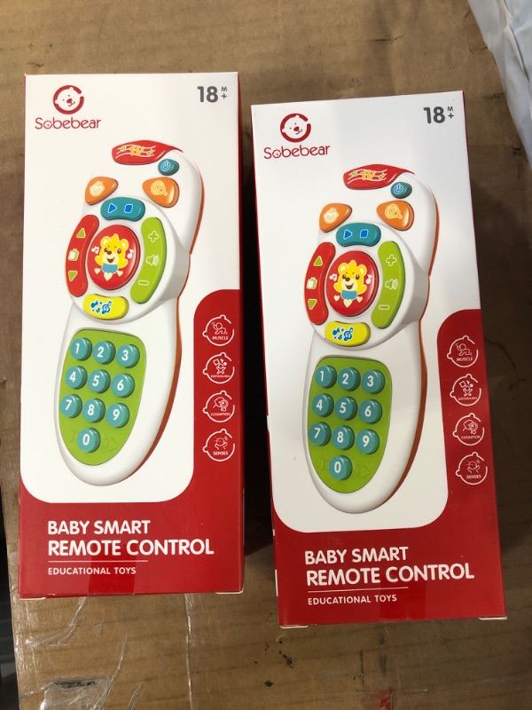 Photo 1 of (2x) Toy Baby Smart Remote Control 