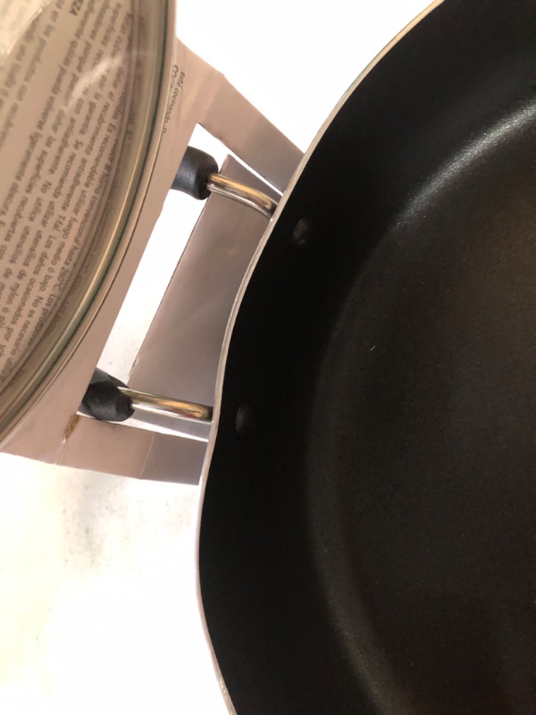 Photo 2 of [DAMAGE] T-fal Nonstick 12-Inch Deep Covered Pan