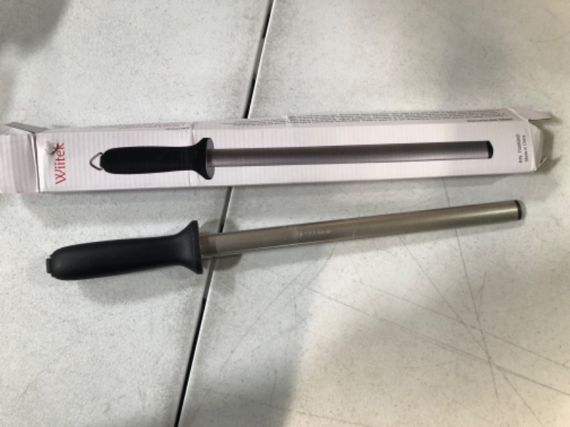 Photo 3 of [USED] Diamond Knife Sharpening Steel Rod 12 Inch