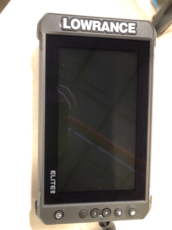 Photo 4 of *See Notes* Lowrance Elite FS 9 Fish Finder with Active Imaging 3-in-1 Transducer, Preloaded C-MAP Contour+ Charts 9 Inch