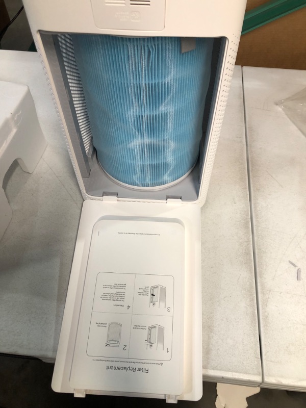 Photo 3 of ***Parts Only*** MI HEPA Air Purifier 3H with 3-Layer Integrated 360° Cylindrical Air Filters 