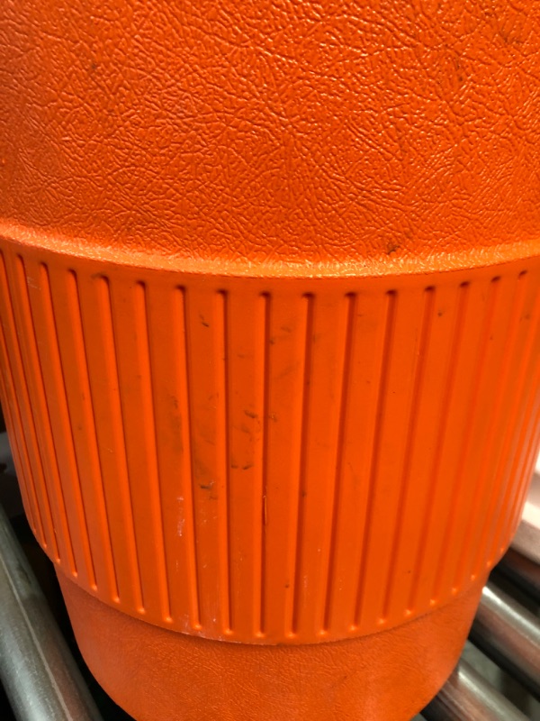 Photo 10 of **See Notes/Damaged** Igloo 5 Gallon Portable Sports Cooler with Flat Seat Lid 5 gal Orange