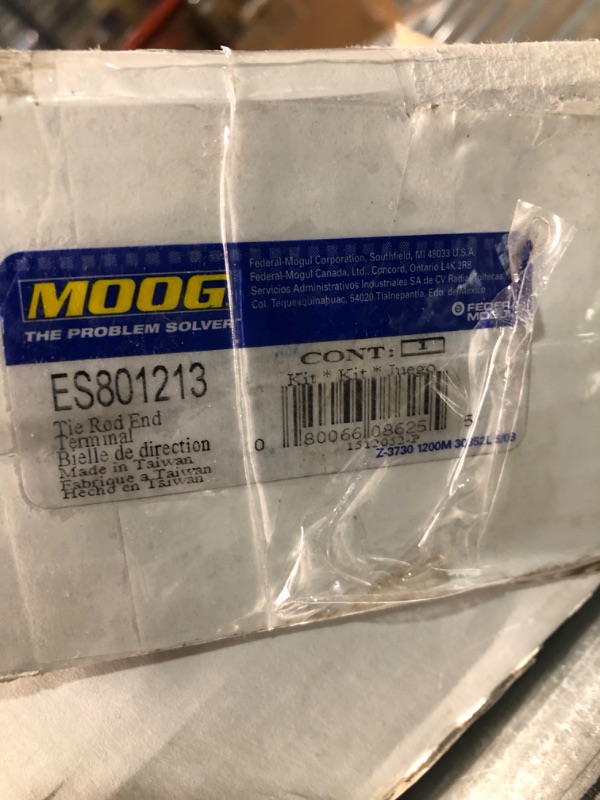 Photo 5 of **USED*** Moog Tie Rod End ES801213