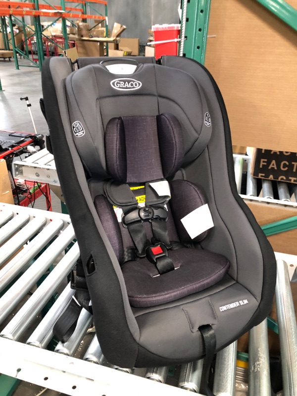 Photo 2 of Graco Contender Slim Convertible Car Seat, West Point