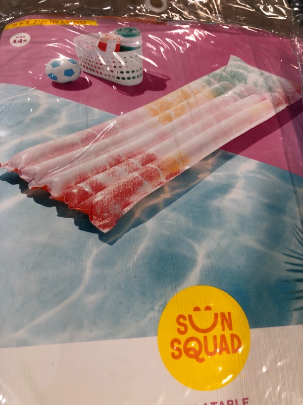 Photo 1 of 2 Sun squad, inflatable, pool, float, built-in pillow