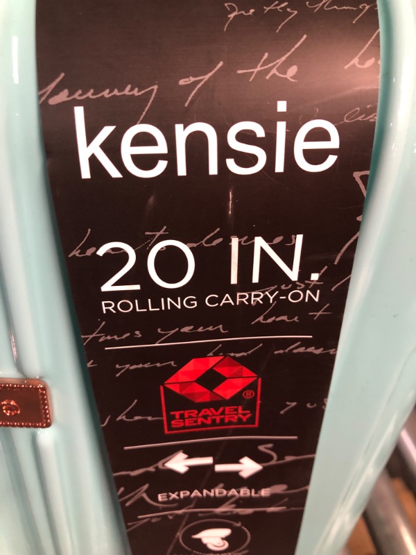 Photo 2 of *NEW* kensie Women's Alma Hardside Spinner Luggage,