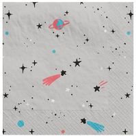 Photo 1 of 20ct Celestial Lunch Napkin - Spritz™ (4 pack)

