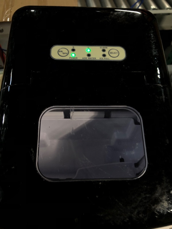 Photo 2 of (SEE NOTE) CROWNFUL Ice Maker Machine for Countertop, 9 Bullet Ice Cubes S/L , 26lbs/24H, Auto self-Cleaning, 