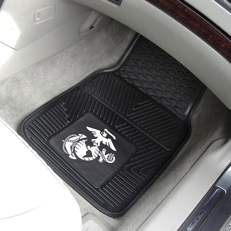 Photo 1 of **DEER EMBLEM** FANMATS Military Unisex-Adult Heavy Duty Car Mat, Singular