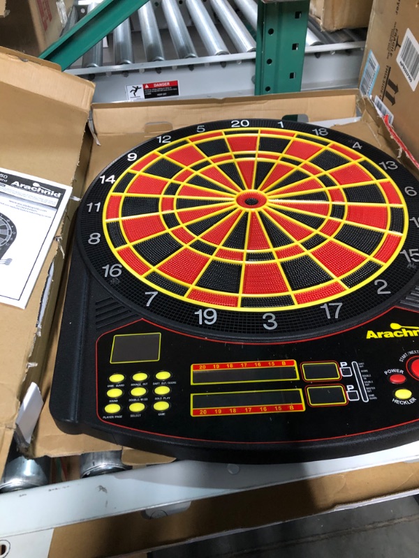 Photo 3 of **NOT TESTED**Arachnid Cricket Pro 450 Electronic Dartboard Features 31 Games with 178 Variations