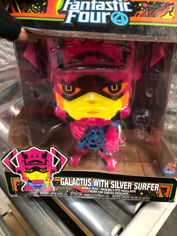 Photo 2 of **MISSING SMALL FIGURE**POP Jumbo Marvel Galactus, 10" Vinyl Figure, Multicolor