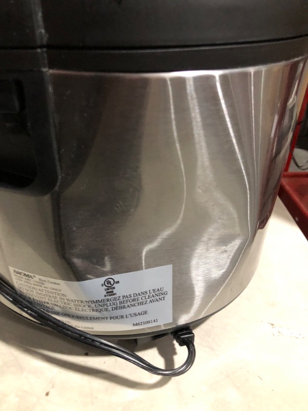 Photo 3 of **UNABLE TO TEST**Aroma Housewares ARC-914SBD Digital Cool-Touch Rice Grain Cooker