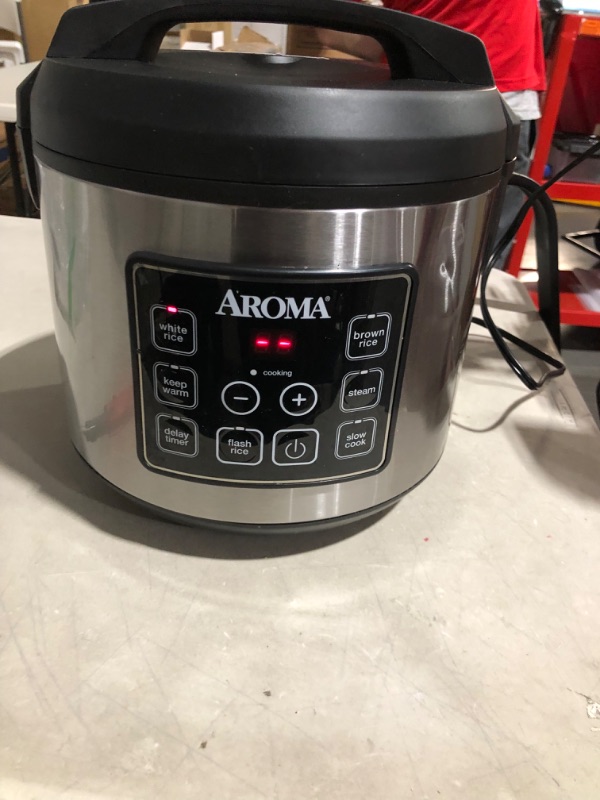 Photo 2 of **UNABLE TO TEST**Aroma Housewares ARC-914SBD Digital Cool-Touch Rice Grain Cooker