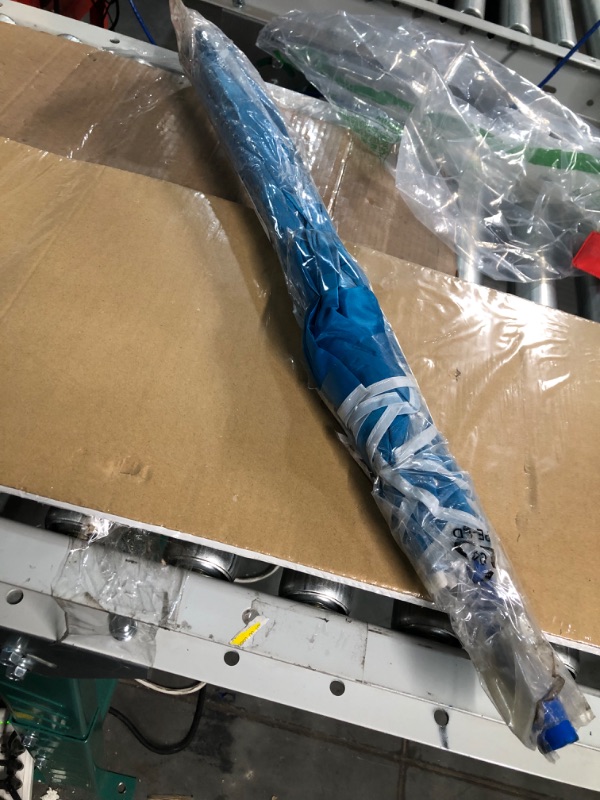 Photo 1 of **FOR PARTS** Umbrella, Blue