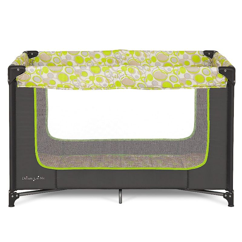 Photo 1 of Dream On Me Zodiak Portable Playard in Grey and Green