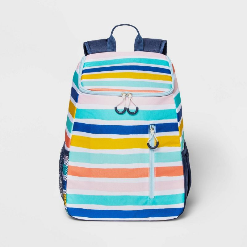 Photo 1 of 7.5qt Backpack Coolers Stripe - Sun Squad